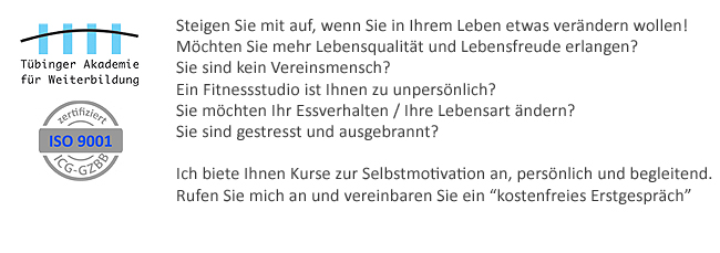 gesundheitscoach,burn out,leben,vernderung,wiedereinsteiger,sportmuffel,sport,gesundheit,coaching,wellness,wohlfhlen,besser leben,prvention,analyse,wandercoaching,braingym,ernhrung,essen und psyche,ergonomie,yoga,jacobson,bewegungspausen,bungen am arbeitsplatz,phantasiereisen,rckenbungen,khlschrankcheck,zuhren und fragen,problemfeld analyse,symptom deutung,symptom refraiming,energetische psychologie,komonikation,stressmanagement,marketing,walking,nordic walking,anamnese,hui chun gong,stuttgart,baden wrttemberg,filderstadt,leinfelden-echterdingen,degerloch,